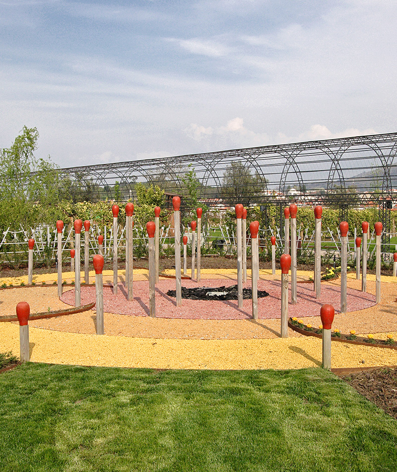 O Jardim do Quatro Elementos - Fogo
