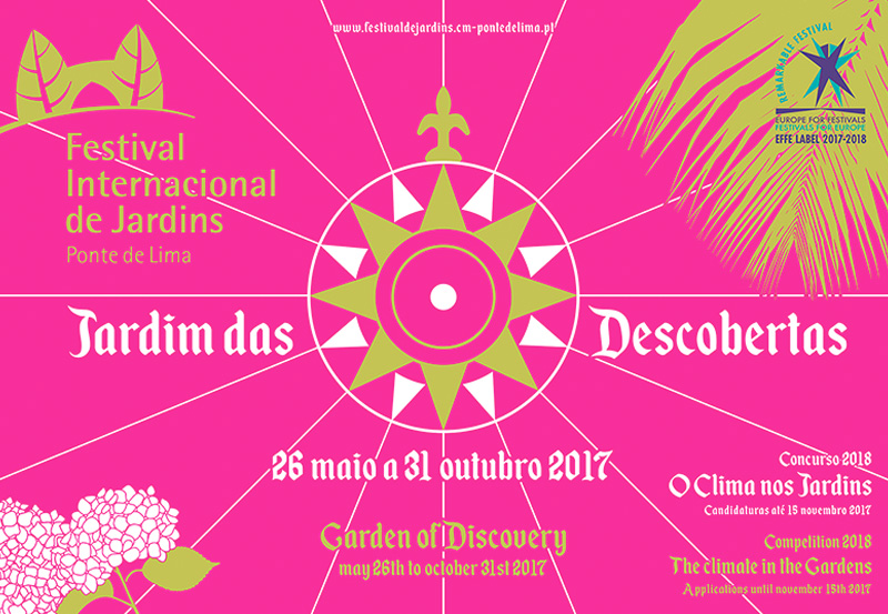 Festival Internacional de Jardins de Ponte de Lima inaugura a sua 13.º edição a 26 de maio